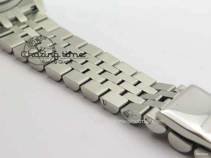 MiroTime 0420 DateJust 116234 BP Best Edition SS Sliver Dial Roman Markers On SS Bracelet A2824 V Tailored 3941